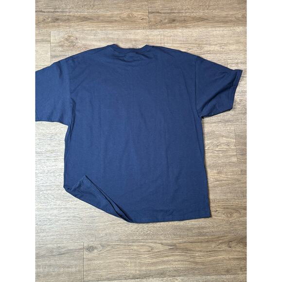 Hanes Heavyweight XL Navy "America" Fireworks T-shirt - Picture 2 of 4